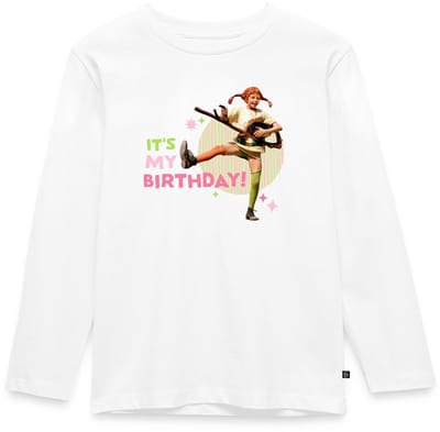Pippi Langkous It's My Birthday Premium T-Shirt Kinderen
