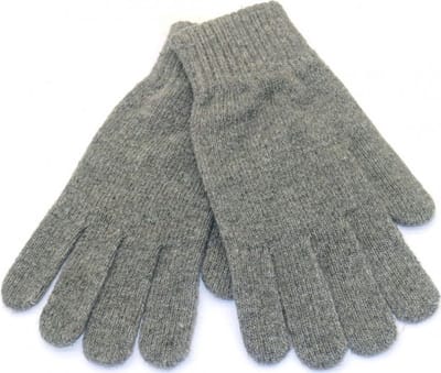 Heren Handschoenen Effen - One Size - Grijs