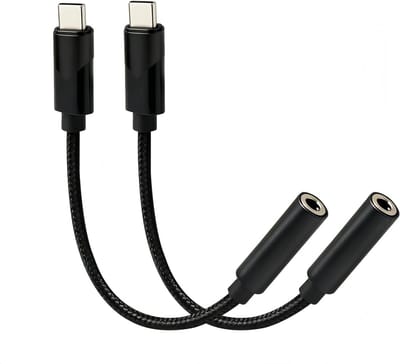 Adapter voor 3.5mm naar Lightning Jack, Geschikt voor Muziek Luisteren en Bellen, Compatibel met iPhone 11/12/13/14, 2 Stuks