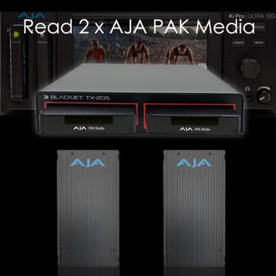 BLACKJET DX-1P AJA PAK Media Reader module