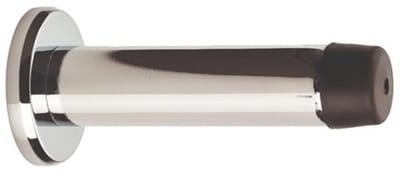 Wandmontage Deurstop Gepolijst Chroom - 70 mm