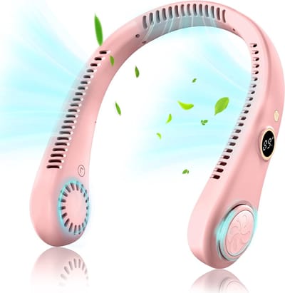 Nekventilator - Nek Ventilator - Neck Fan - Gezichtsventilator - Nek Fan - Draagbare Nek Ventilator