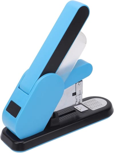 Robuuste Nietmachine - Kantoor Nietapparaat - Papier Snel Nieten - Hoge Niet Capaciteit - 130 Vel - Grijs
