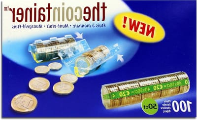 Munthulzen - Muntrollen - Geld Tellen - Foutloze Telling - Voor 50 Cent - Transparant