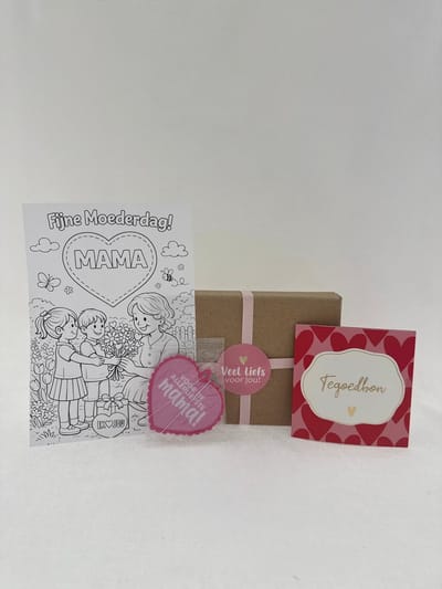 Moederdag• Cadeaupakket Mama• Geurhanger Kleurplaat - Leuk om cadeau te geven - Perfect Gifts