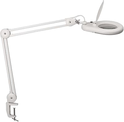 Loeplamp LED met Tafelklem en 3 Dioptrielens - Verstelbare Armlengte