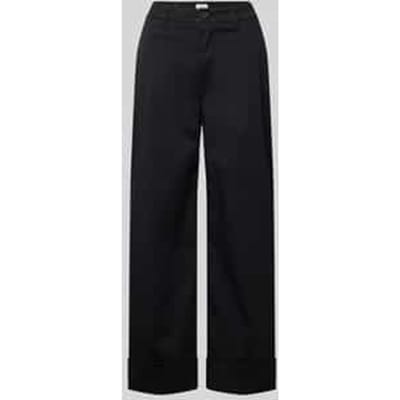 Wide leg culotte van katoenmix