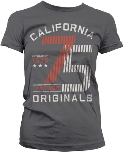 Hybris Dames California 75 Originals Girly T-shirt SH-5-15753-LFH1-8