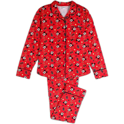 Kerst pyjama met lange mouwen voor kinderen Disney Mickey