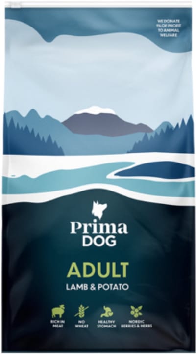 PrimaDog Adult - Hondenvoer Lam & Aardappel - 10 kg