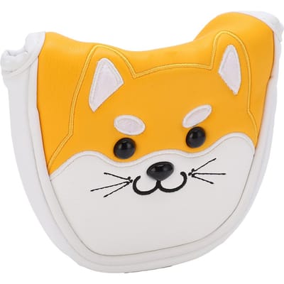 PU Lederen Golf Putter Hoofdbeschermers met Magnetische Sluiting Waterdicht Cartoon Verdikken Pluche Golfclub