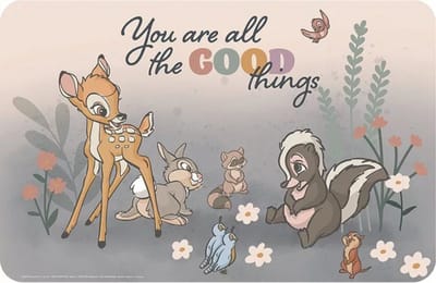 Disney Bambi good things placemat 43 x 28 cm multicolor