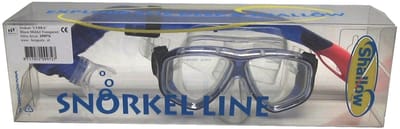 Shallow Duik-set lybra blauw transparant middel