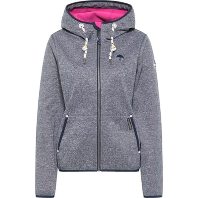 Schmuddelwedda functionele jas Dames marine gem