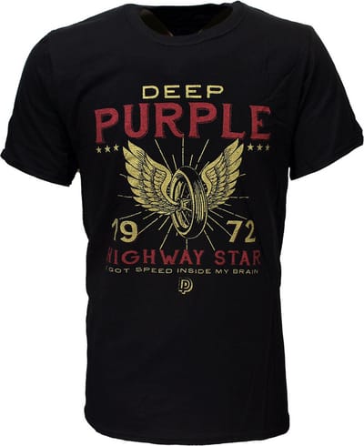 Deep Purple Highway Star T-Shirt - Officiële Merchandise - XXL