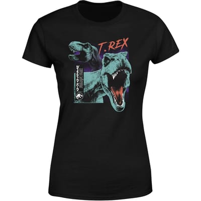 Jurassic Park T-REXES Women's T-Shirt - Zwart - S