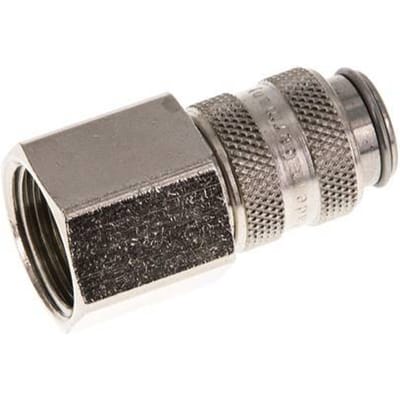 Gehard staal DN 5 Luchtkoppeling Snelkoppeling G 3/8 inch Binnendraad - CLS5-F-STN-P-038