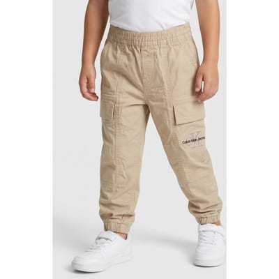 Calvin Klein Boys Essential Woven Cargo Safari Taglia: 4 | Pantaloni Outlet | Unisex