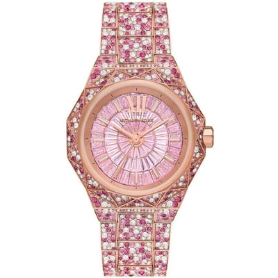 Michael Kors MK7343 Gepaard Rose Goud-Tone Dameshorloge