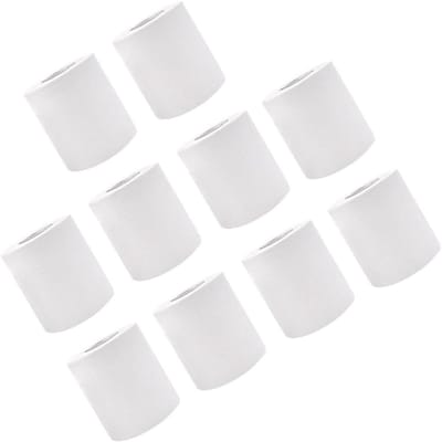 Keukenpapier Rollen - Papieren Tissues - Huishoudelijk Gebruik - Sterk Absorberend - 10 Rollen - Wit