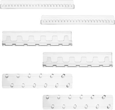 Dailygoody - Doorzichtig Acryl Ketting Sieraden Houders - Hangende Display - Compacte Opslag - Sieraden Organiser - Voor Ringen, Armbanden, Oorbellen ...