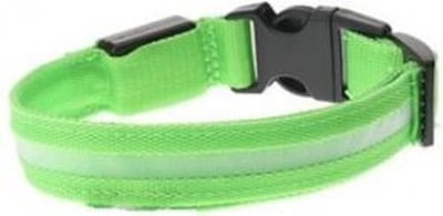 LED honden halsband - Groen L