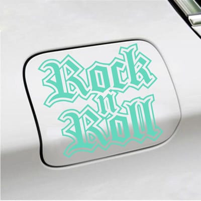 Bumpersticker - Rock N Roll - 13 X 15 - Mint