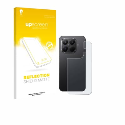 upscreen - Screenprotector voor Xiaomi 15T Pro (Achterkant) - Folie Beschermfolie anti glare matte