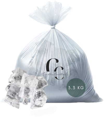 Candle Cocktail Gelwas Transparant 3,3 KG Incl. GRATIS Lontenset – Kaarsen Gel voor Transparante Kaarsen – DIY Kaarsen Maken – Lange Brandduur