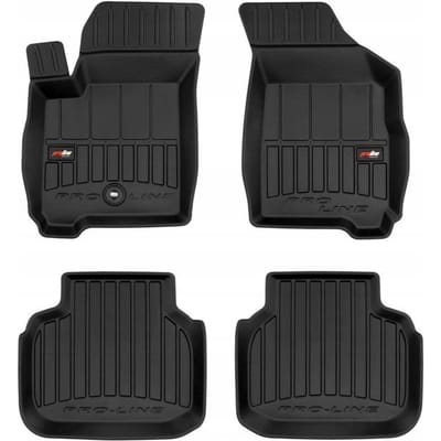 Frogum - 3D Pro-Line - Automatten Set - Geschikt voor FIAT Freemont 2011-2015 - 4-delig - Hoge Rand 6cm - 1 fixatiepunt