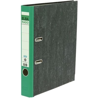 ELBA map rado wolk marmer, rugbreedte : 50 mm, groen