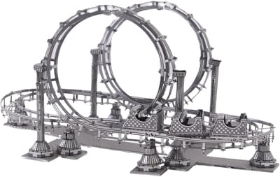 Bouwpakket Modelbouwpakket Rollercoaster Achtbaan- metaal