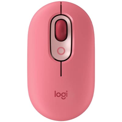 Logitech POP MOUSE Souris Sans Fil Souris Bluetooth Haute Apparence Souris de Bureau rose