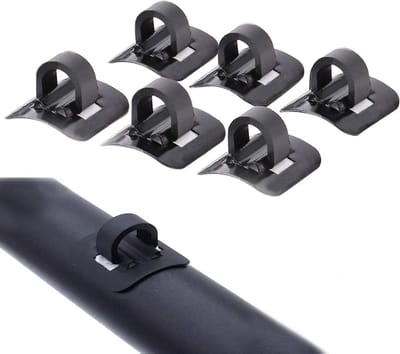 C-Clips Frame Buckle voor Remkabels en Versnellingskabels - Duurzame Fietsklemmen voor Mountainbikes en Vouwfietsen - Set van 6 Stuks voor Betrouwbare Bevestiging