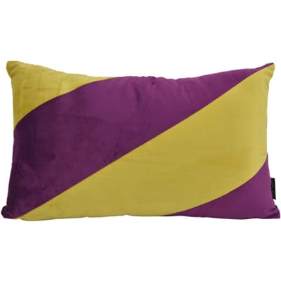 Velvet Swirl Pistache Groen / Aubergine Paars Kussenhoes | 30 x 50 cm | Polyester