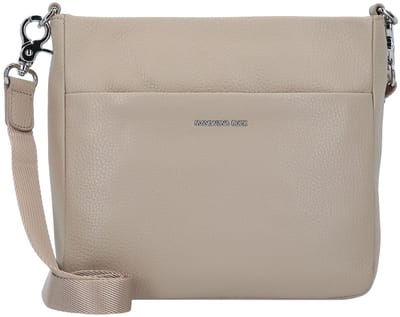 MANDARINA DUCK Leren schoudertas Mellow Leather Crossover Bag Warm Taupe