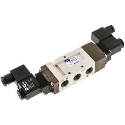 5/3 G3/8'' Middendruk Magneetventiel 230V AC 2-10bar/28-140psi YPC