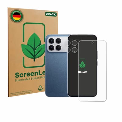 2 Stuks Screenprotector voor Xiaomi Poco F8 Ultra (Voor+Camera) - Hoogwaardige Beschermfolie transparant