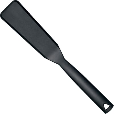 Triangle Hittebestendige Nylon Spatel met Ophangsysteem – 30 cm – Zwart