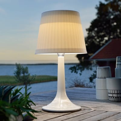 Konstsmide 7109-202 Assis Sitra Tafellamp op zonne-energie 0.5 W Neutraalwit Wit