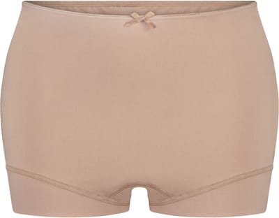 RJ Pure Color Dames Short Extra Hoog Caffè Latte XXL