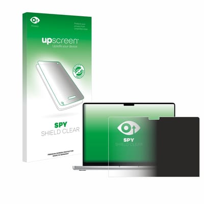 upscreen - privacy screenprotector voor Apple MacBook Pro 14" 2024 / 2025 / 2026 - Folie Beschermfolie Blauwlichtfilter