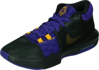Nike lebron witness 8 in de kleur zwart.