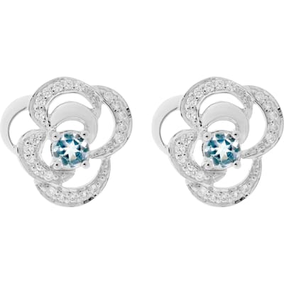 Orphelia 'Rory' Dames 925 Sterling Zilveren Stud Oorbellen - Zilver ZO-7099