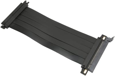 Allecto - 4.0 X16 Riser-kabel - Hoge Snelheid - 20cm - Verlengkabel voor Grafische Kaart - Tot 128 Gbps - Compatibel met 3.0, 2.0, 1.0