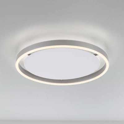 JUST LIGHT. GmbH LED plafondlamp Ritus, Ø 39,3 cm, aluminium, dimbaar