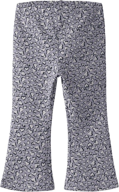 NAME IT - NMFBEARTA SWEAT FLARE PANT UNB - Meisjes - Broeken - lila - maat 80