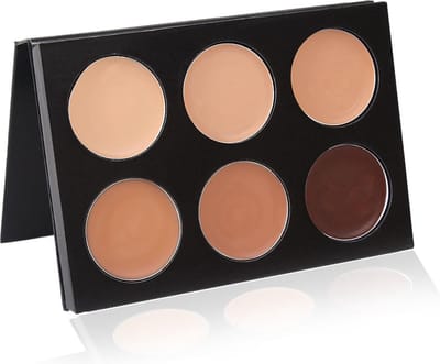 Mehron Schmink Palet Mask Cover speciaal voor gebruik op latex, rubber en foam 6 kleuren - Olive