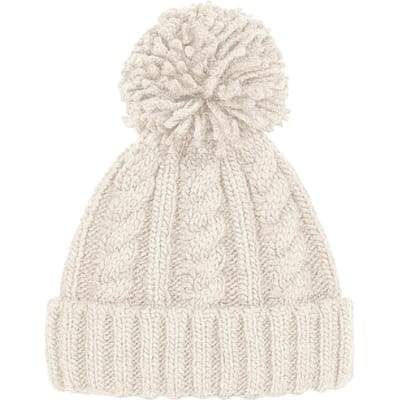 Beechfield Unsiex Volwassenen Kabelbreien Melange Beanie (Havermout)