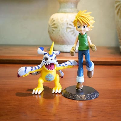 Digimon Adventure Figuur Snoep Speelgoed Agumon Gabumon Patamon Gatomon Actiefiguur Figuur Verzamelpop Ornament